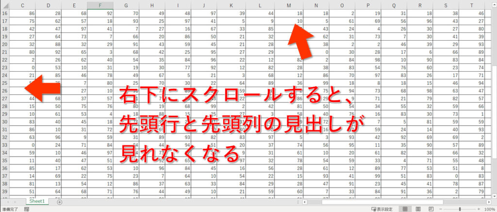 ウィンドウ枠を固定 解除する方法 Excel Excel医ブログ